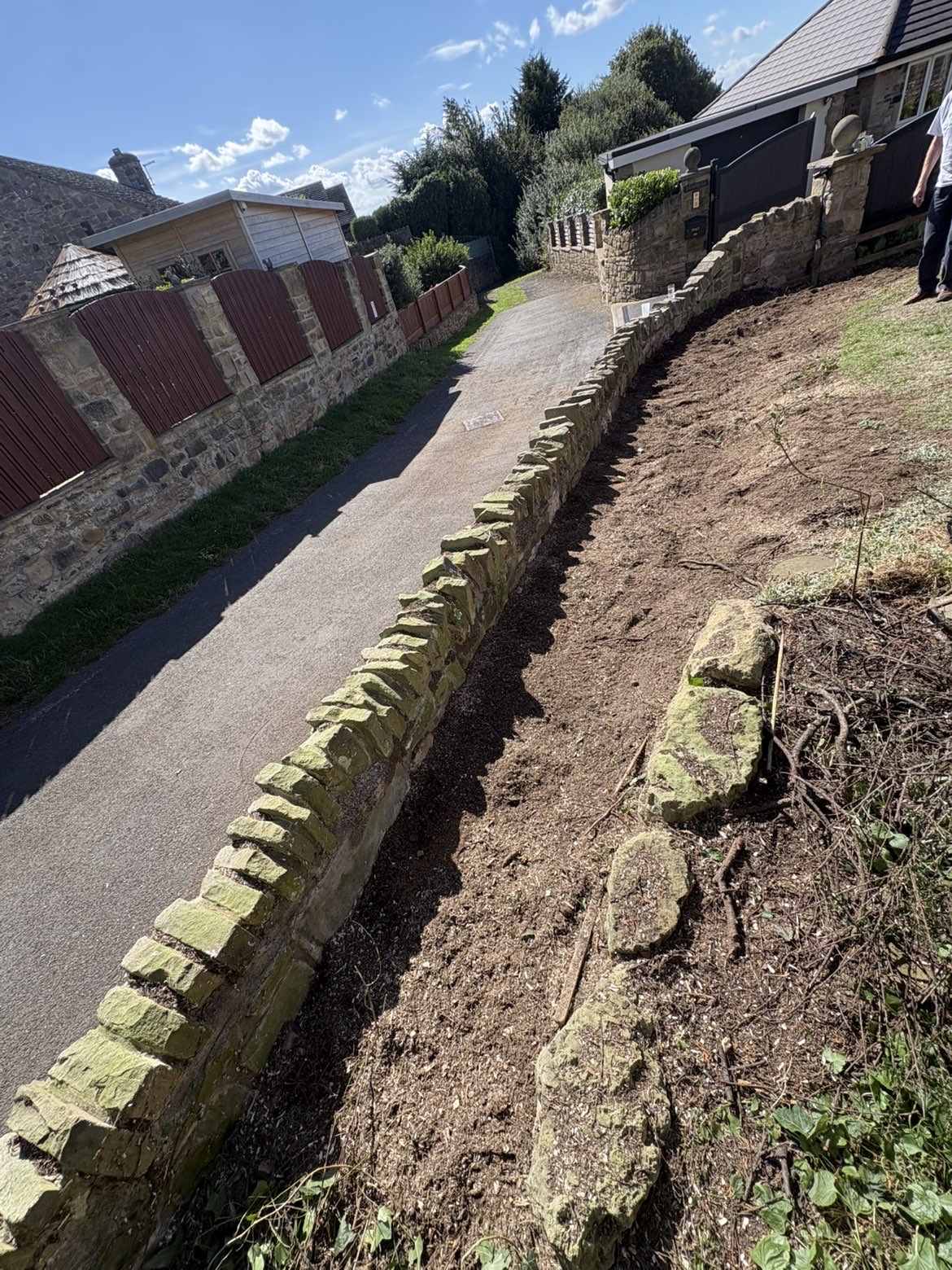 Clean cleared ground after professional stump removal - Leeds